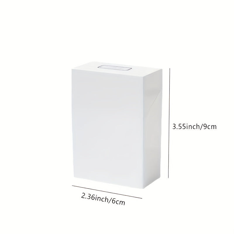 Desktop Flip Top Storage Box for Stationery and Small Items