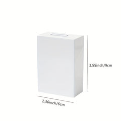 Desktop Flip Top Storage Box for Stationery and Small Items