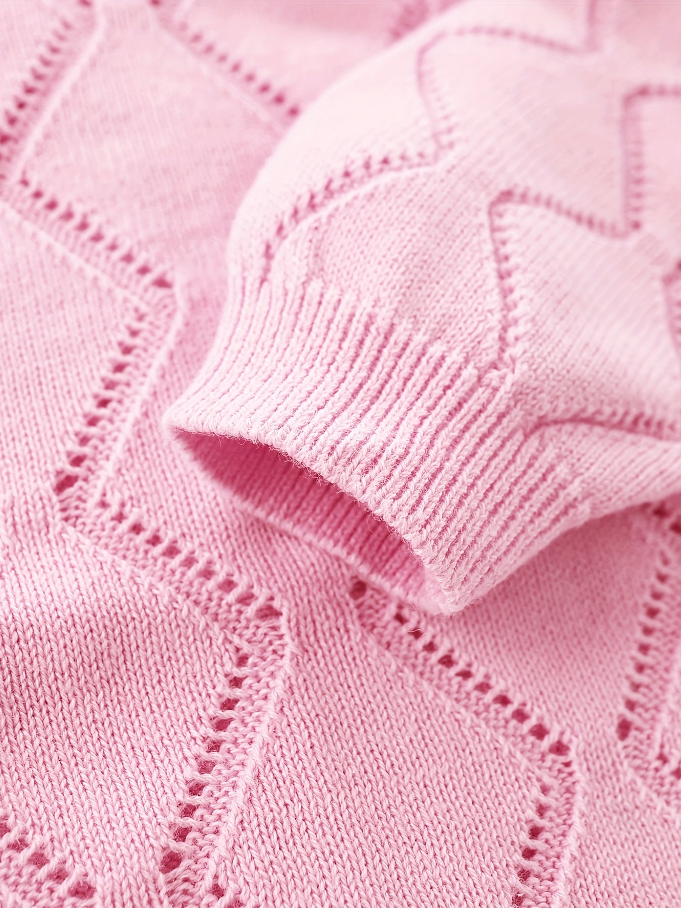 Toddler Baby Knit Cotton Cardigan Button Up Crew Neck Casual Sweater