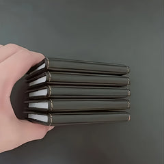 Mini Notepad Handbook Simulation Leather Crimping Notebook