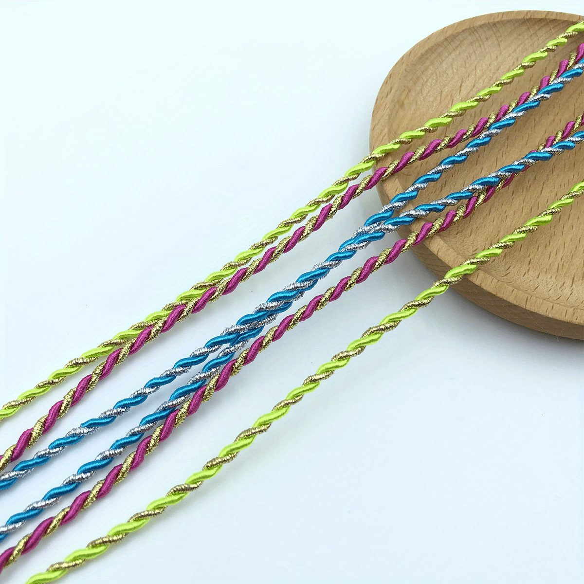 Kids Mixed Ribbon Rope Hair Braiding