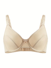 Women's Full Coverage Bra Comfy & Breathable Bow Tie Lingerie