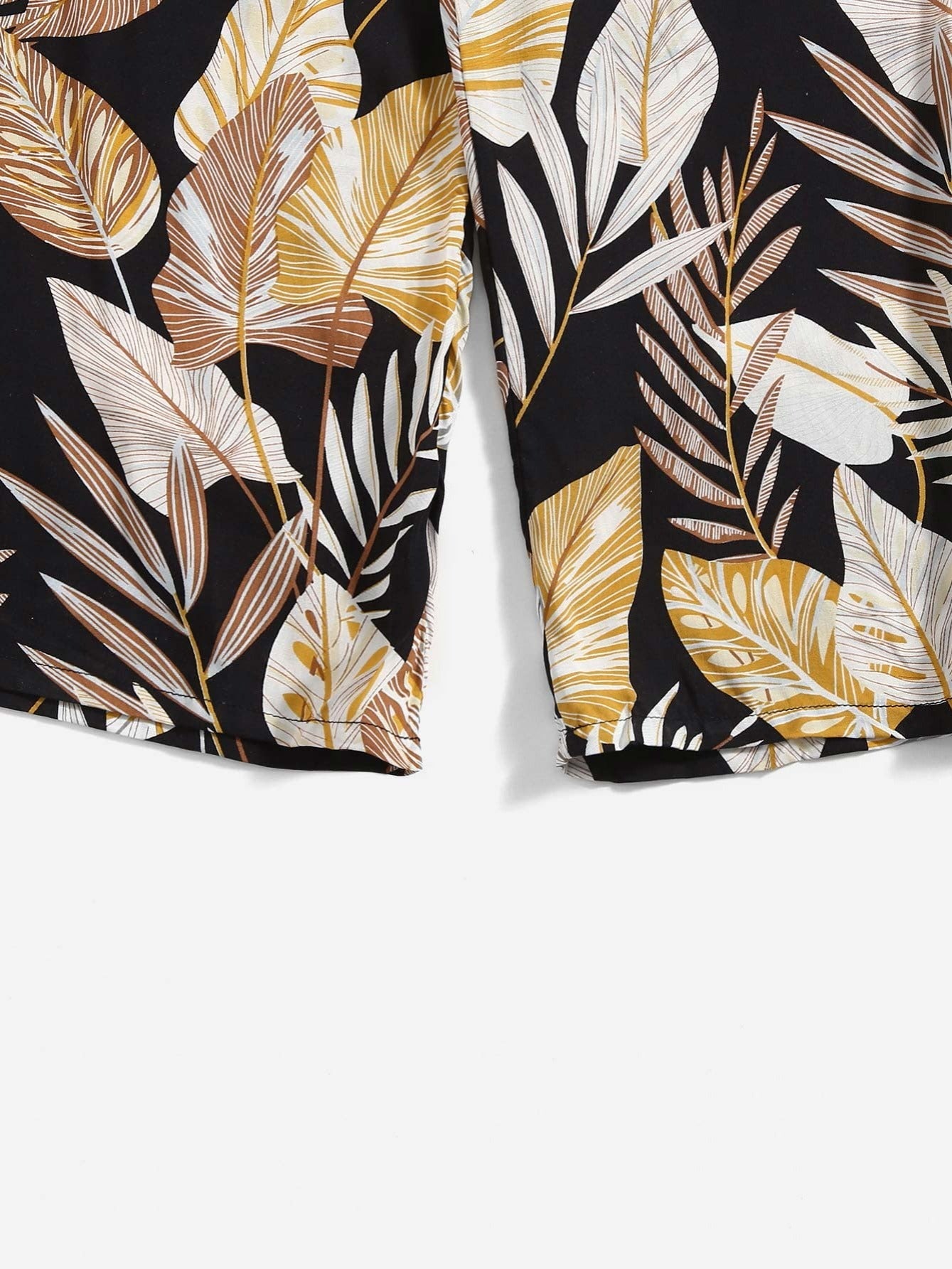 Women's Plus Size Tropical Print Wide Leg Pants Floral Print