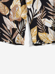 Women's Plus Size Tropical Print Wide Leg Pants Floral Print