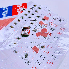Mini Playing Cards Dollhouse Furniture Accessories Games Poker
