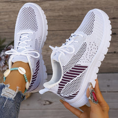 Women's Lightweight Breathable Running Shoes Soft Comfortable