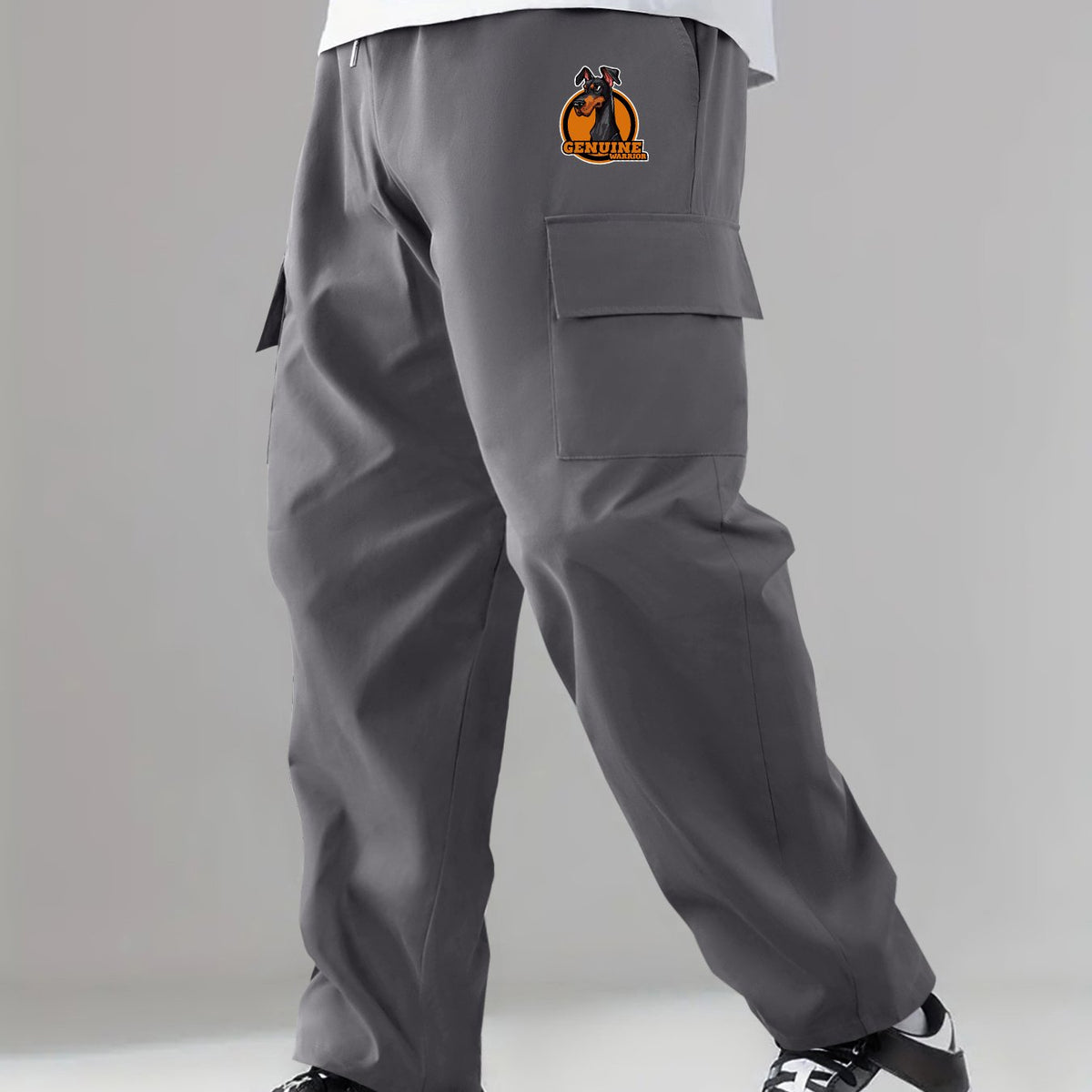Cargo Pants Men's Flap Pocket Trousers Outdoor Streetwear