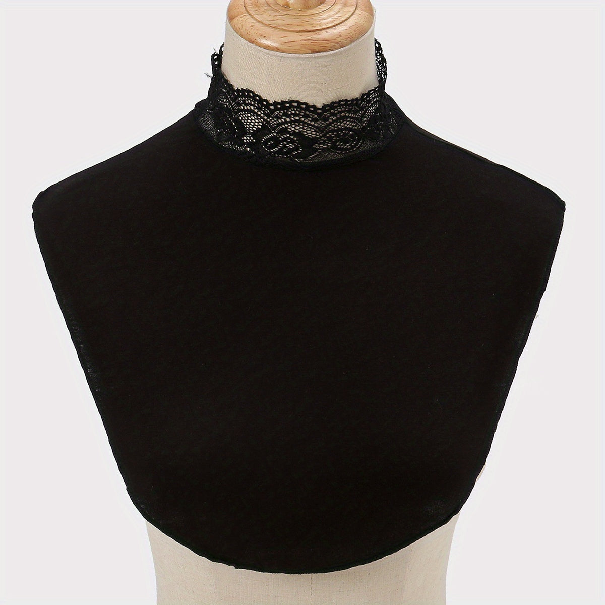 Solid Lace Faux Collar False Collar Detachable Half Shirt Blouse
