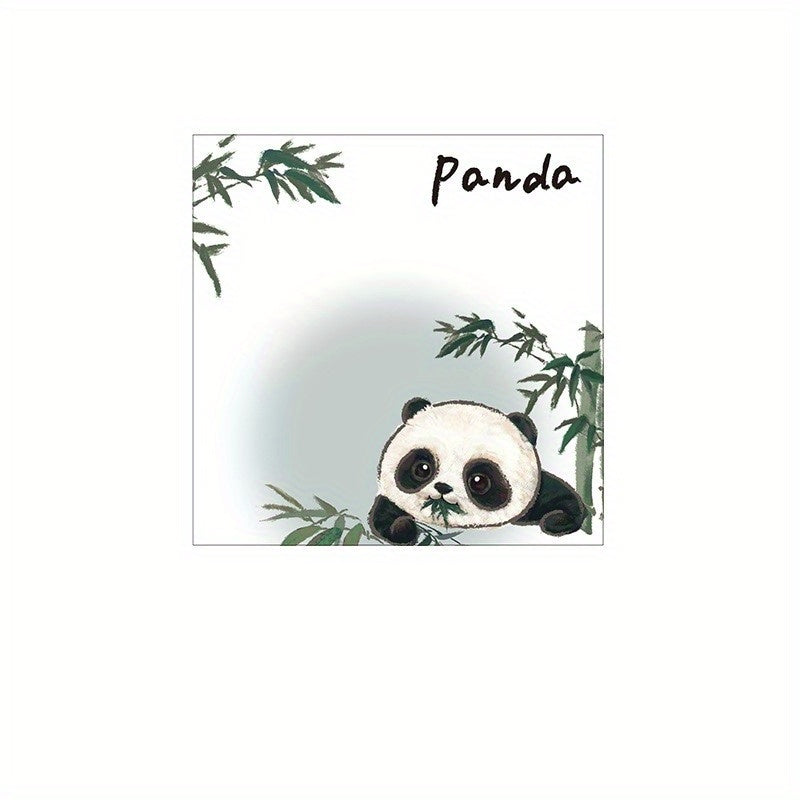 Cute Panda Memo Pads - 50 Sheets Student Message Book