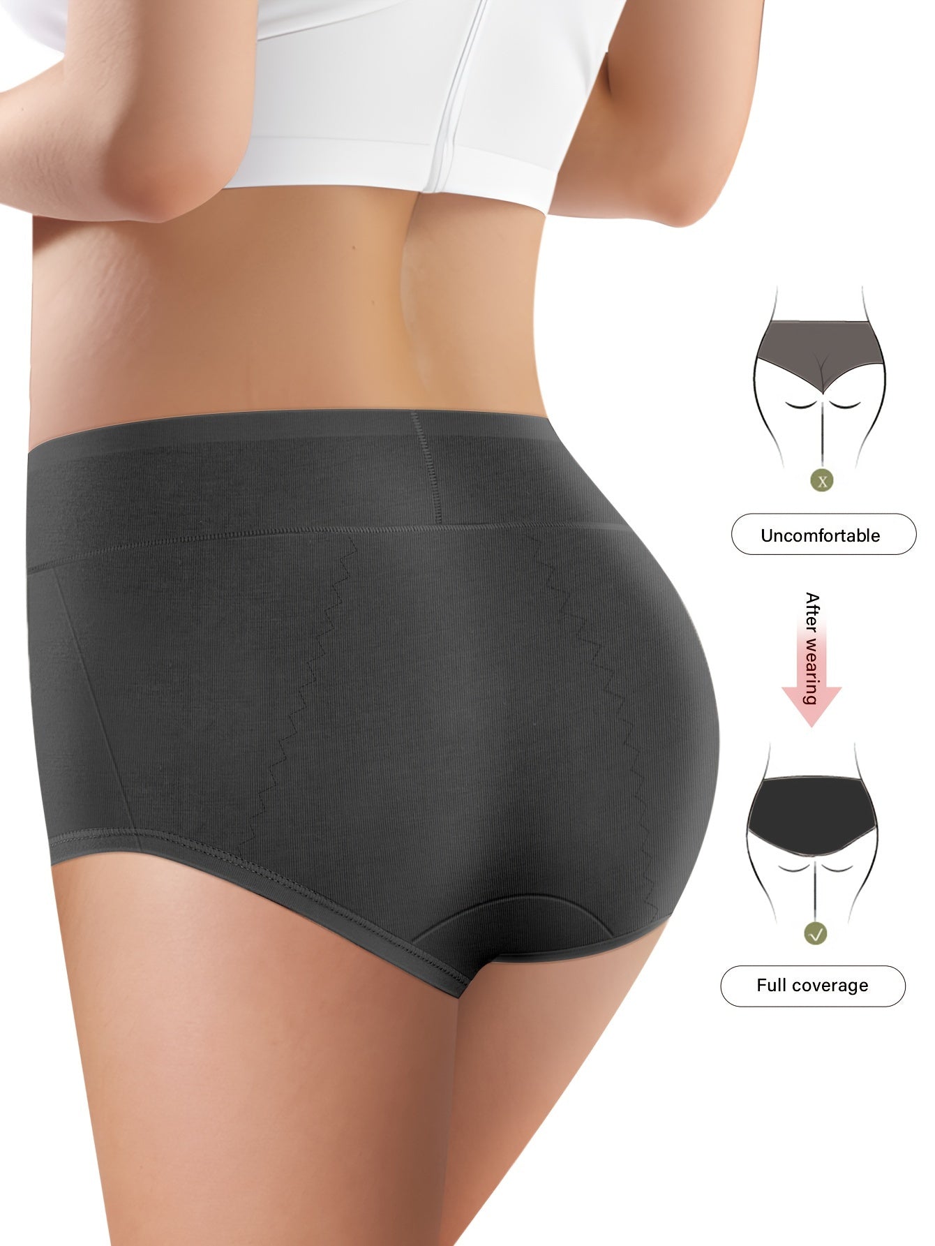 Women's Plus Graphic High Rise Tummy Control Panty