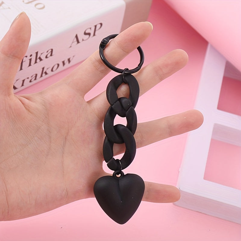 Heart Key Chain Pendant for Bag or Backpack