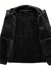 Men's Sherpa Lined Zip Up Jacket