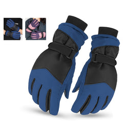 Warm Fleece Ski Gloves Touch Screen Waterproof Outdoor Sports Gloves
