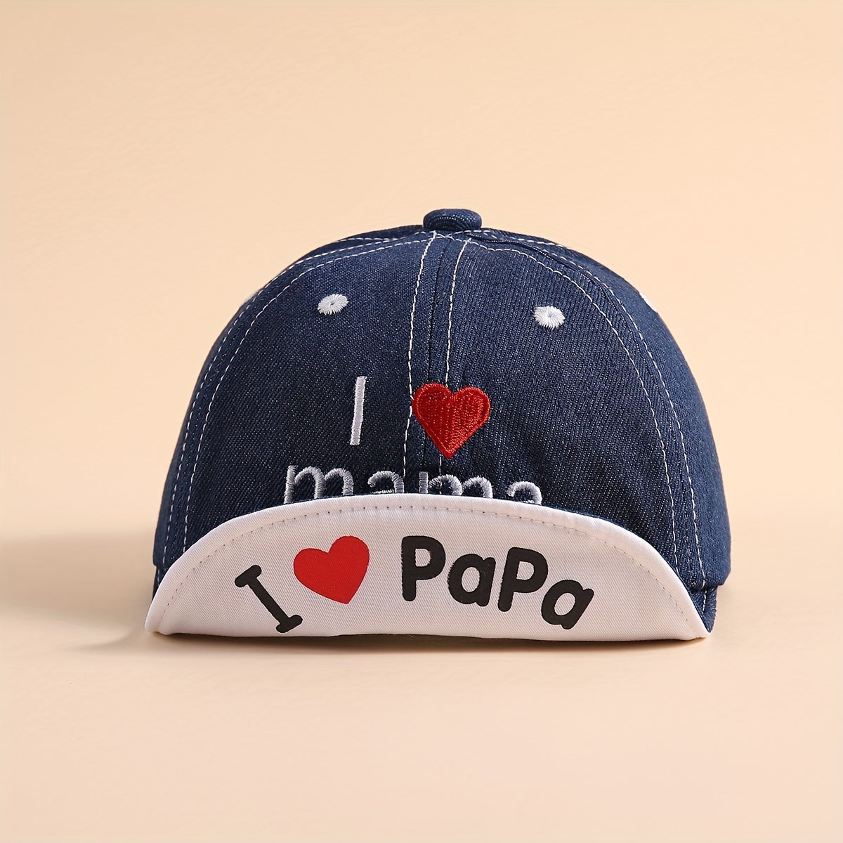 Kids Denim Sunshade Soft Brim Hat
