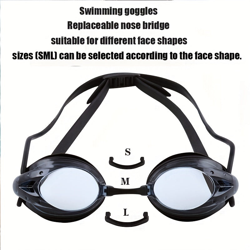 Unisex Anti Leaking Anti Fog UV Protection Swimming Goggles