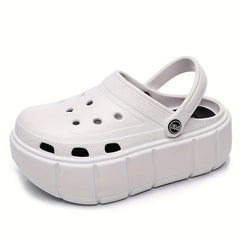 Women's Platform Clogs Casual Garden Shoes Lightweight Beach Shoes