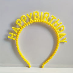 Kids Birthday Hat Hair Clip Happy Birthday Headband