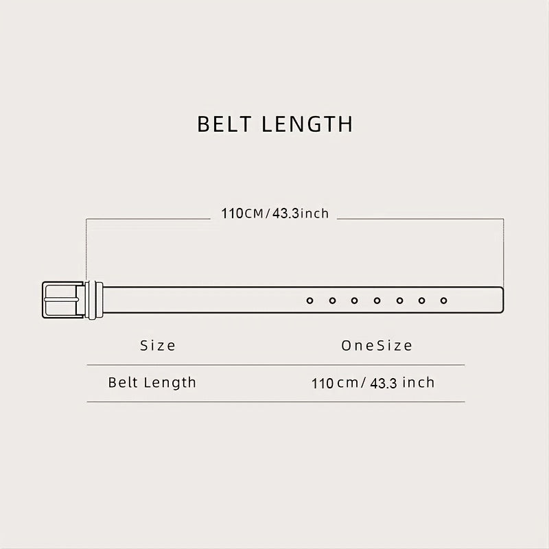 Men's Needle Buckle Belt 4 Colors