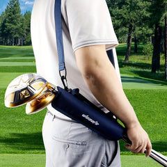 Portable Golf Club Bag Holds 3-5 Clubs