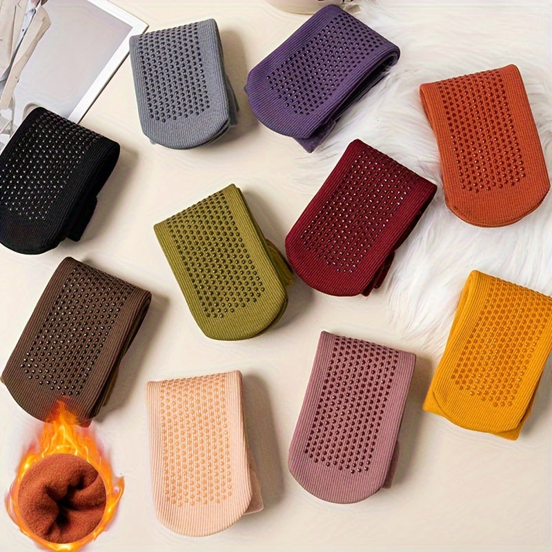 10 Pairs Warm Winter Fluffy Floor Socks Women's Stockings