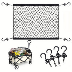 1pc Utility Wagon Net Cargo Net for Garden Cart Folding Trolley