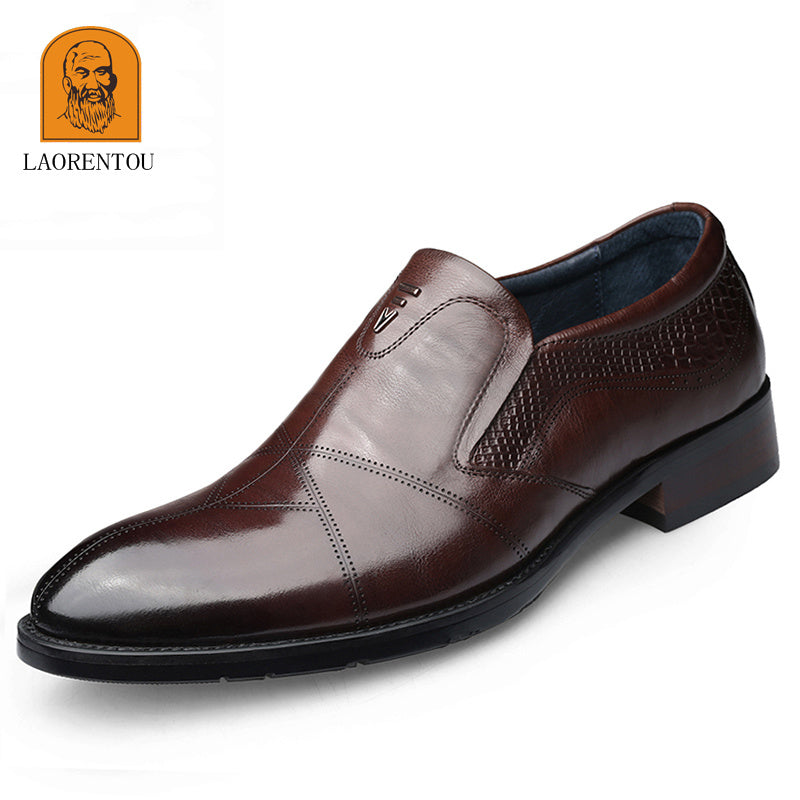 Men's Pointed Toe Dress Shoes For Business Work Office