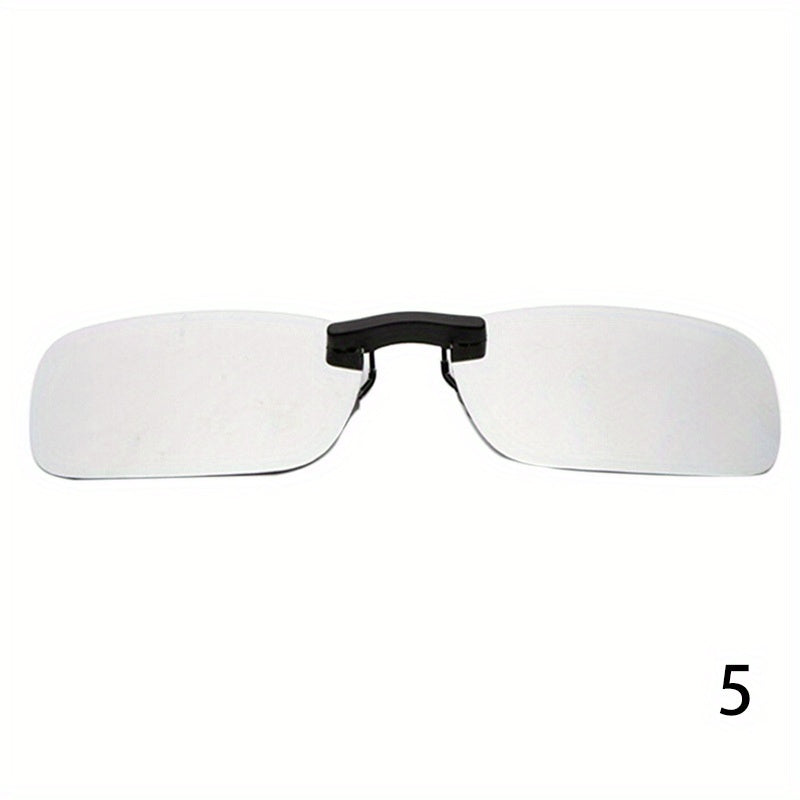 Polarized Clip On Driving Sunglasses UV400 Lens Night Vision Men