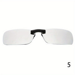 Polarized Clip On Driving Sunglasses UV400 Lens Night Vision Men