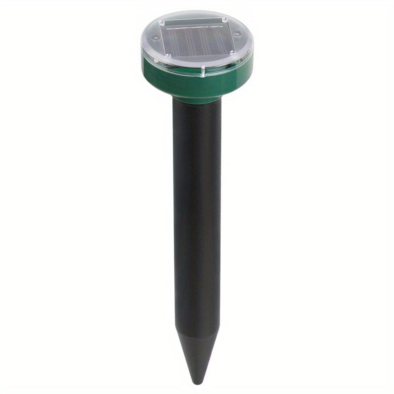 2pcs Solar Ultrasonic Mousetrap Snake Repellent