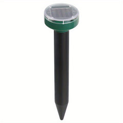 2pcs Solar Ultrasonic Mousetrap Snake Repellent