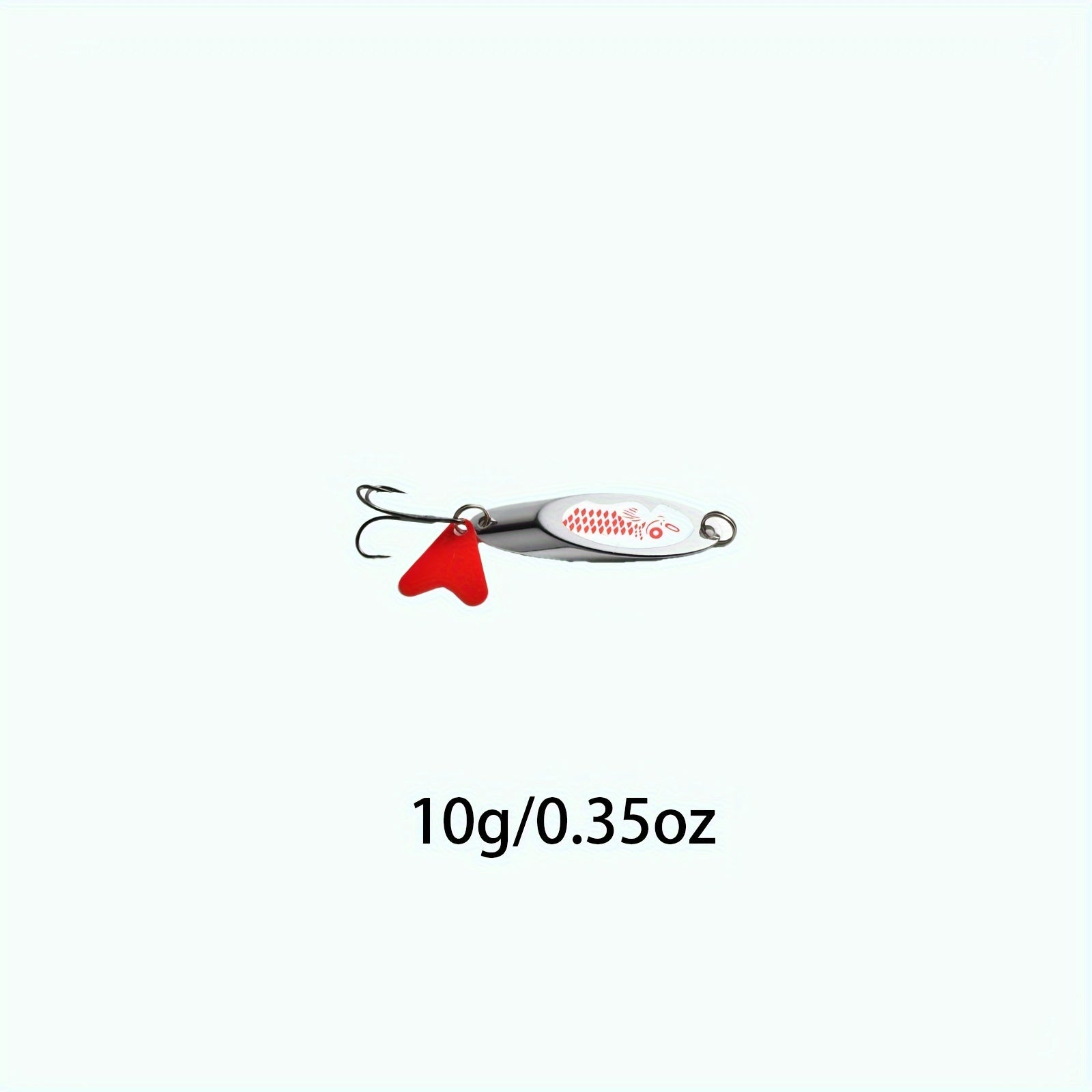 1pc 5 32g Saltwater Fishing Spoon Lure Treble Hook Hard Bait