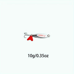 1pc 5 32g Saltwater Fishing Spoon Lure Treble Hook Hard Bait