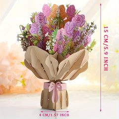 3D Pop Up Sympathy Cards for Mom Wife All Occasions