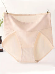 3 Pack Ribbed High Rise Tummy Control Panties Set