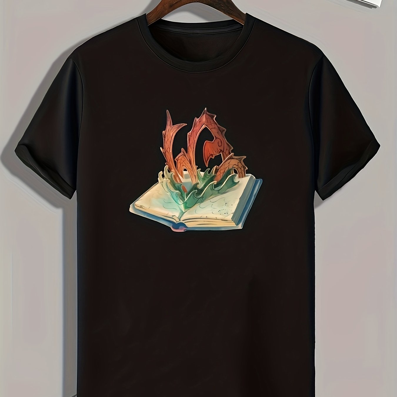 Men's Printed Graphic T-Shirt for Summer
