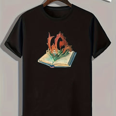 Men's Printed Graphic T-Shirt for Summer