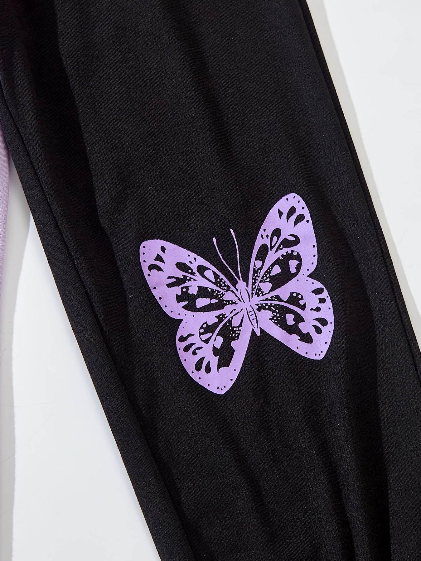 Girls Butterfly Cami Top & Sweatpants Set Summer Clothes