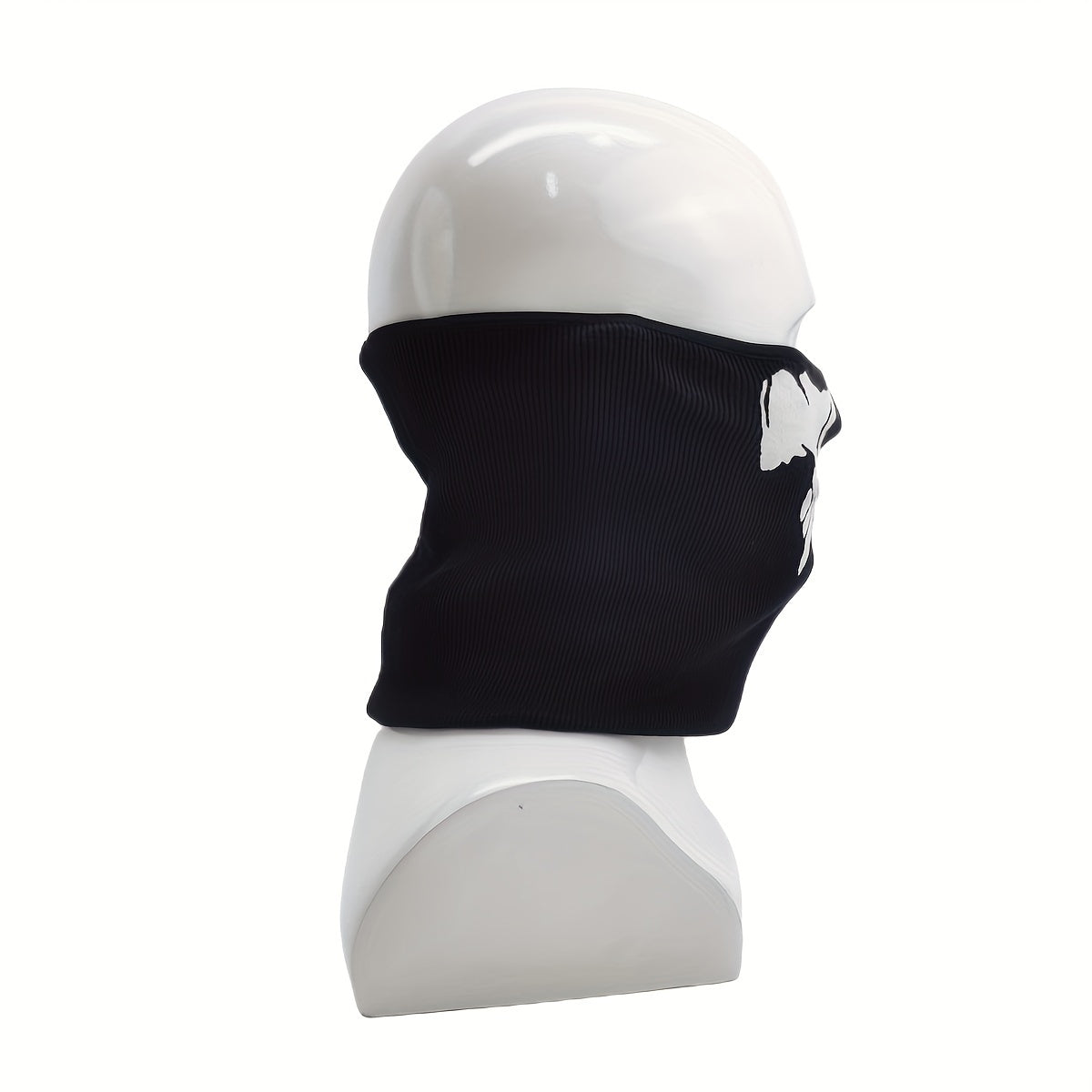 Halloween Gothic Pattern Half Face Mask for Outdoor Sports