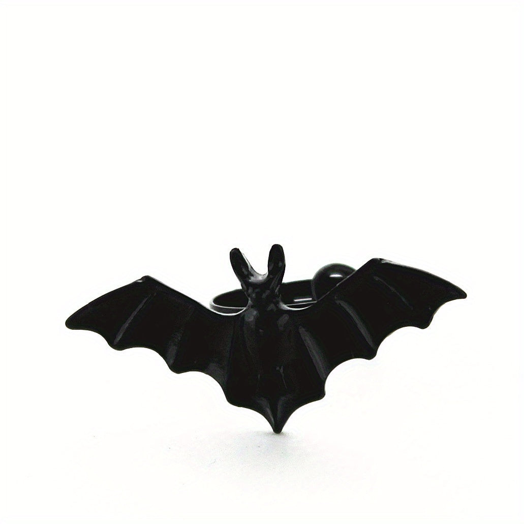 Retro Metal Cold Wind Bat Ring Male Niche Ring Jewelry