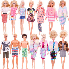30 Cm 11 8'' Girls Doll Girls Toy Dressed Up Dress Casual Dress Children