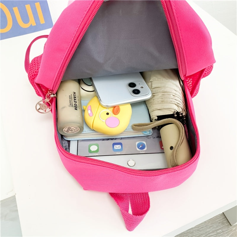 Kids Little Rabbit Backpack Large Capacity Kindergarten Schoolbag Waterproof