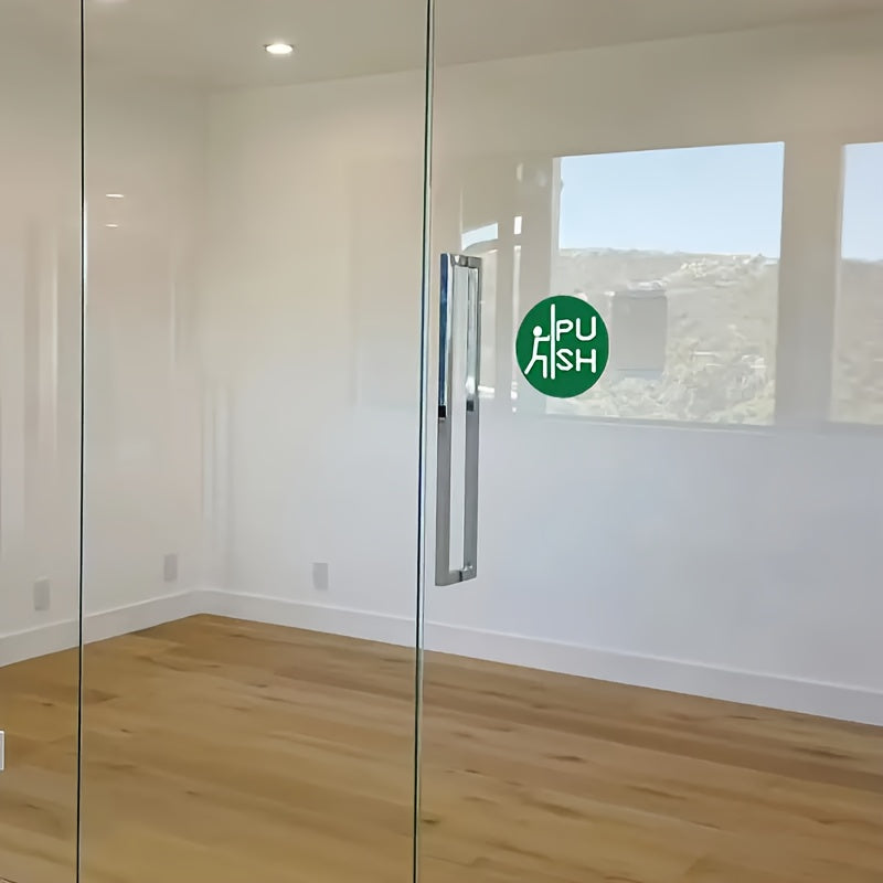 6pcs Glass Fast Sliding Door Anti-collision Head for Office Living Room School