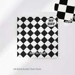 Creative Thick Square Grid Notebook Horizontal Line