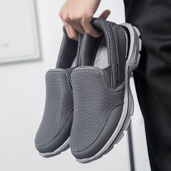 Men's Breathable Slip-On Loafer Shoes Lightweight Sneakers