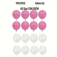 16PCS Gypsophila Latex Balloons Birthday Party Decoration