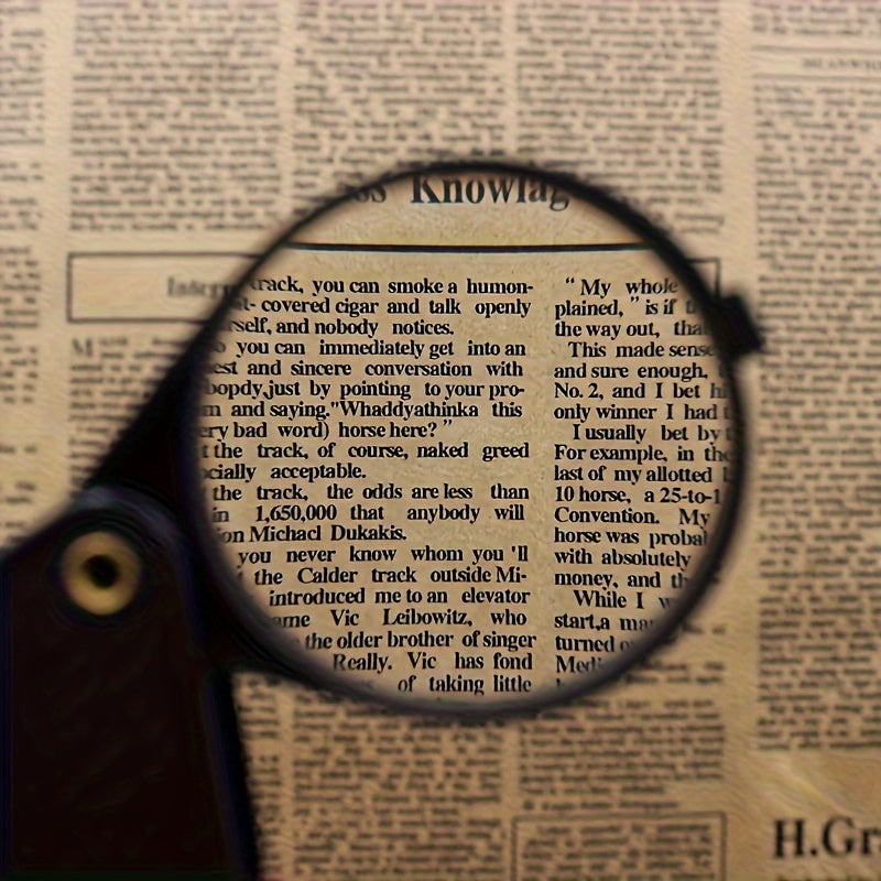 Practical Magnifying Glass for Elderly & Children