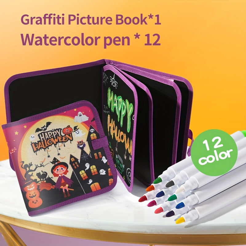 Reusable Chalkboard Book with Easy Erase Surface