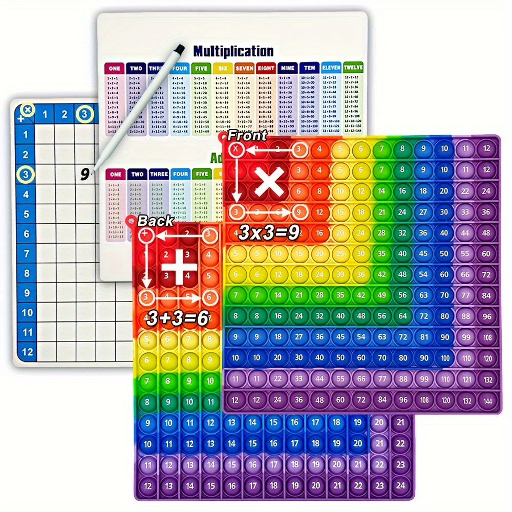 Legendstar Math Practice Set with Multiplication & Addition Popper Toys