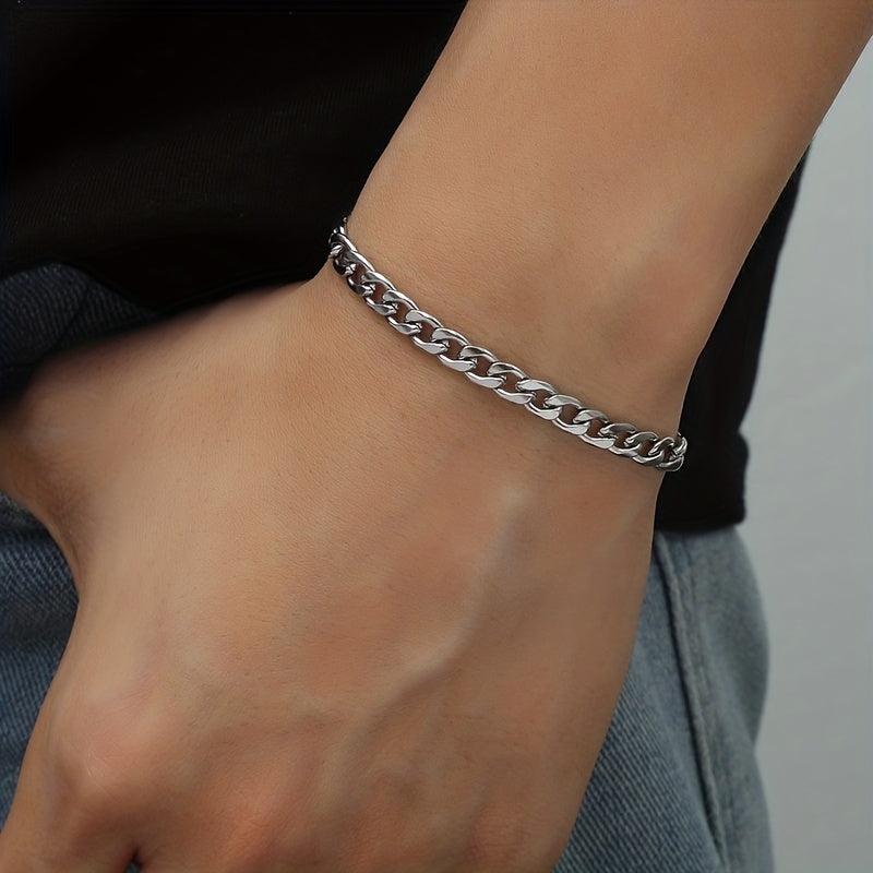 Stainless Steel Chain Men's Bracelet