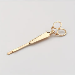 Scissors Shape Hair Clip Bobby Pin Metal Side Clip Hair Accessories for Women